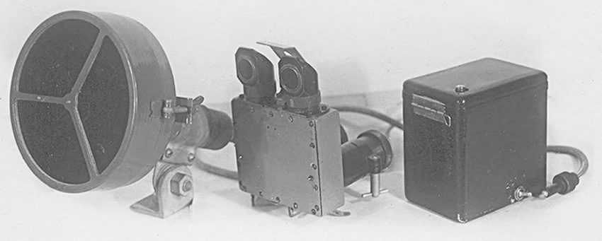 Танковый комплект инфракрасной аппаратуры, 1942 г.